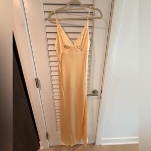 Billy J Ziah Maxi Dress US size 6 in Yellow